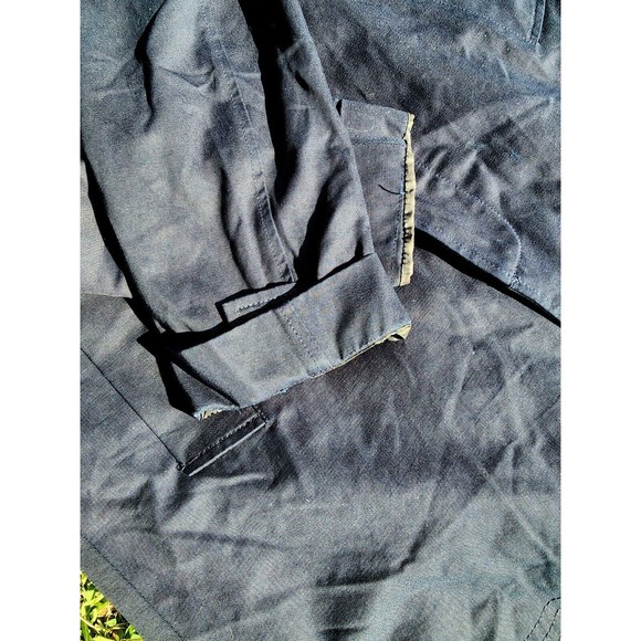 Daily Paper Blue Button Coat w/pockets Size Medium - Picture 4 of 10